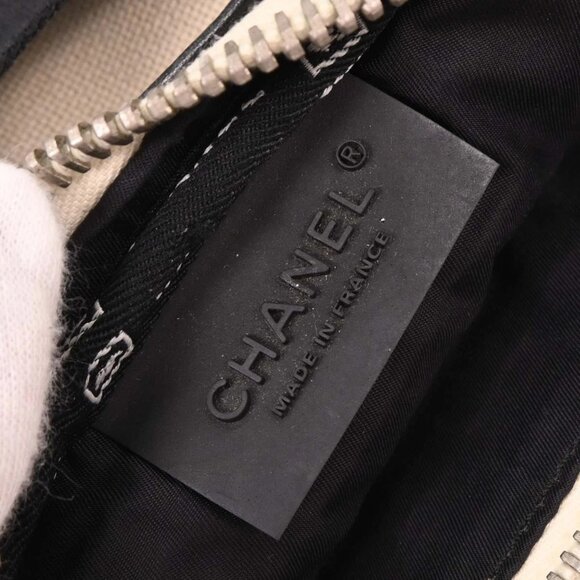 Chanel White Canvas Sport Line Waist Bum Bag 145164 - Picture 9 of 10